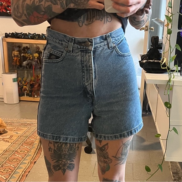 Vintage 90s Harley Davidson Jean shorts - Picture 10 of 11